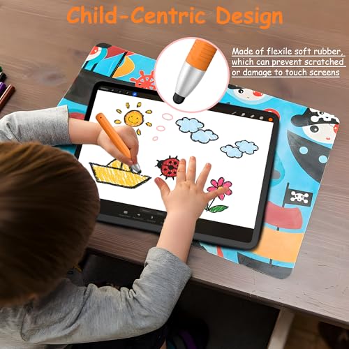 Image of Tobfit Kid Stylus Pens for Touch Screens, Kid Tablet Stylus Pen Universal Children's Compatible with Samsung, Kindle, iPad, iPhone, Android, Microsoft,