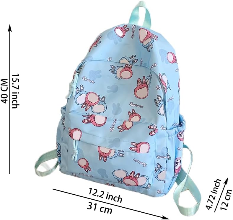 Cute Backpack for BuBu Lightweight Travel bags Women Laptop Casual Daypacks (1.Lan.)