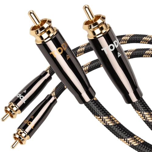 TODN Audiophile RCA Cables