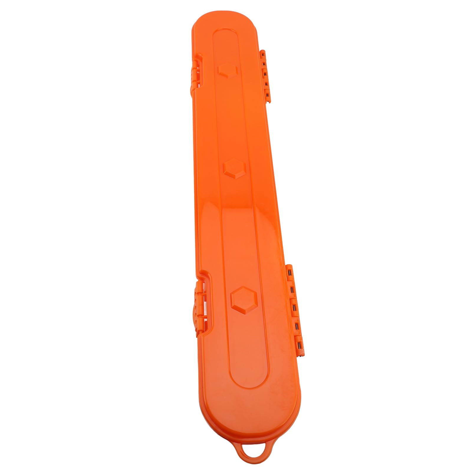 Alomejor Caja de Plástico para Cadena de Motosierra con de Bloqueo Seguro, Instalación Universal para Cadenas de hasta 20 Pulgadas, Equipo Esencial para Arboristas Profesionales, Resistente Al Agua