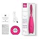 Foreo ISSA mini 2 Sensitive Elektrische Sonic Zahnbürste für Kinder ,Wild Strawberry
