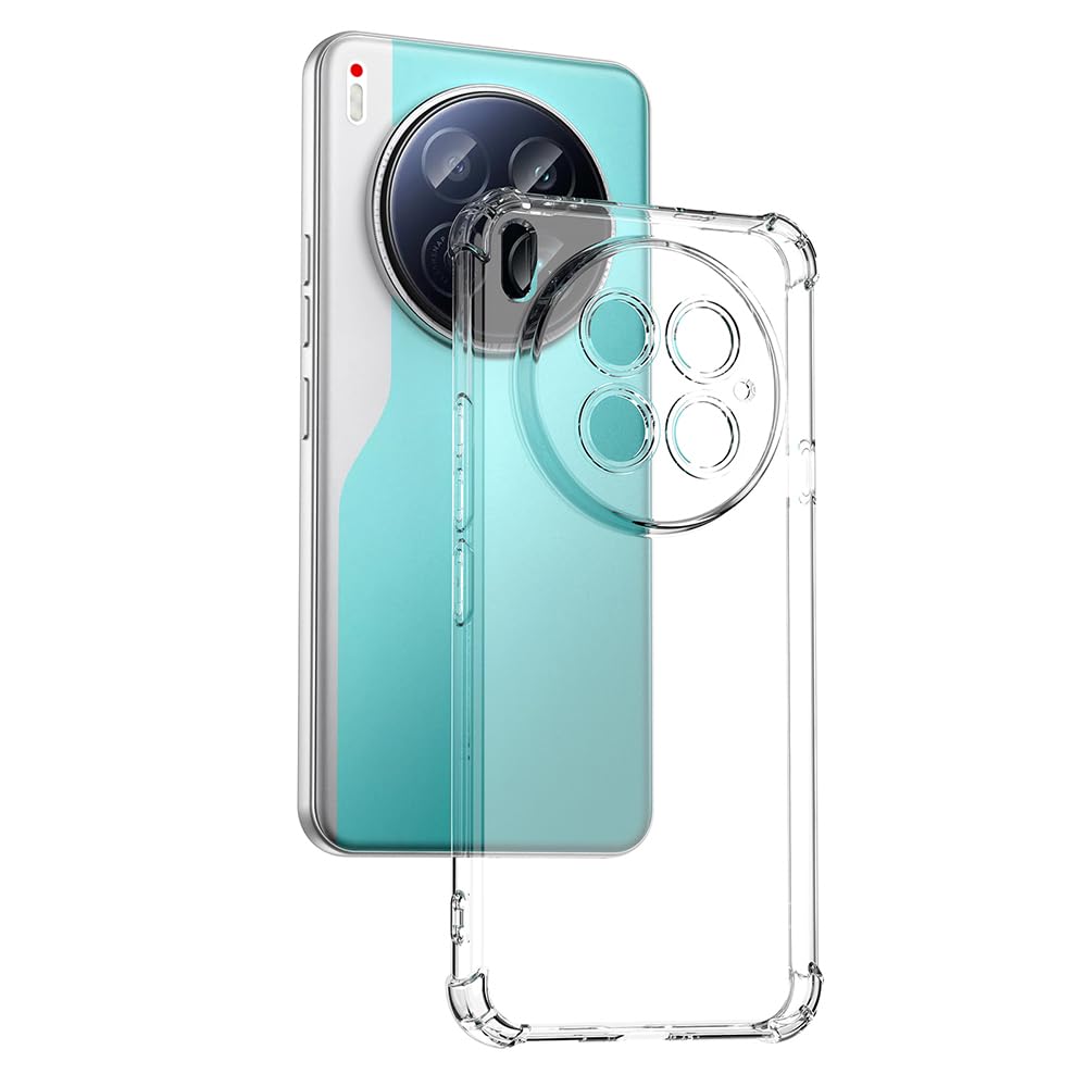 Zore Tecno ile uyumlu Camon 40 Premier 5G 2mm Anti Shock Silikon Şeffaf