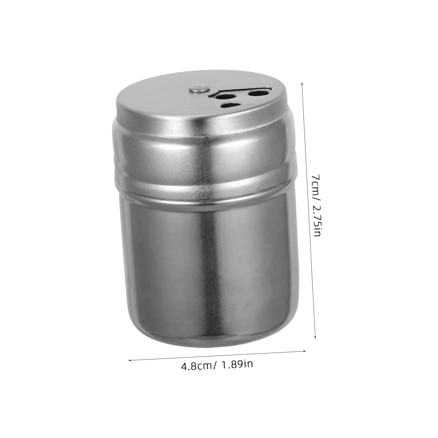 MUCKLILY Cooking Seasoning Bottle Set Portable Travel Spice with Rotating Tops Salt Pepper Cute for Kitchen