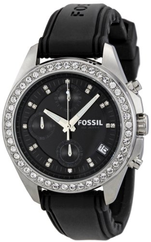 Fossil Women's ES2882 Decker Black Dial Watch