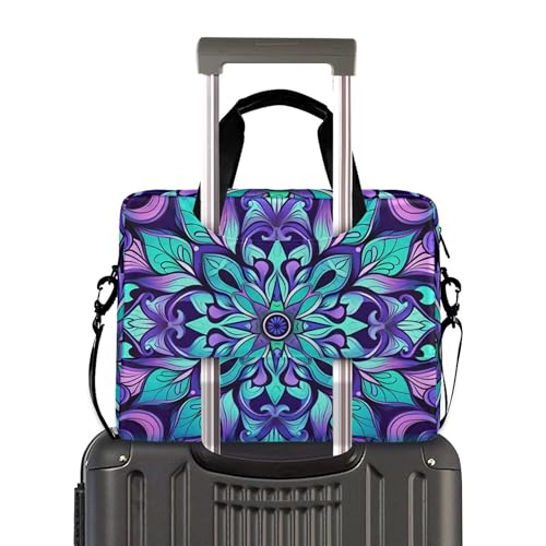 Maletín para portátil ALAZA Mandala Flower Boho 13-15.6" miniatura 3