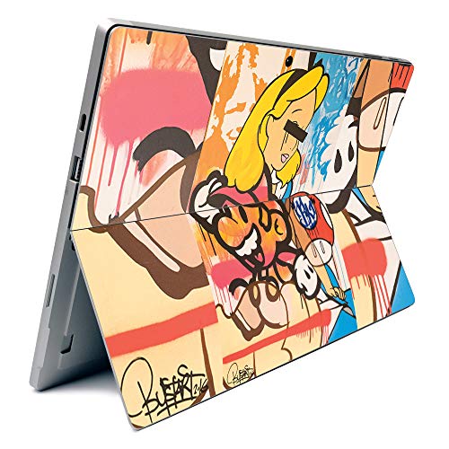 Image of MightySkins Carbon Fiber Skin for Microsoft Surface Pro 7 - I Cant See | Textured Carbon Fiber Finish | Easy to Apply, Remove, and Change Styles | Made in The USA,Model Number: CF-MISURPR7-I Cant See
