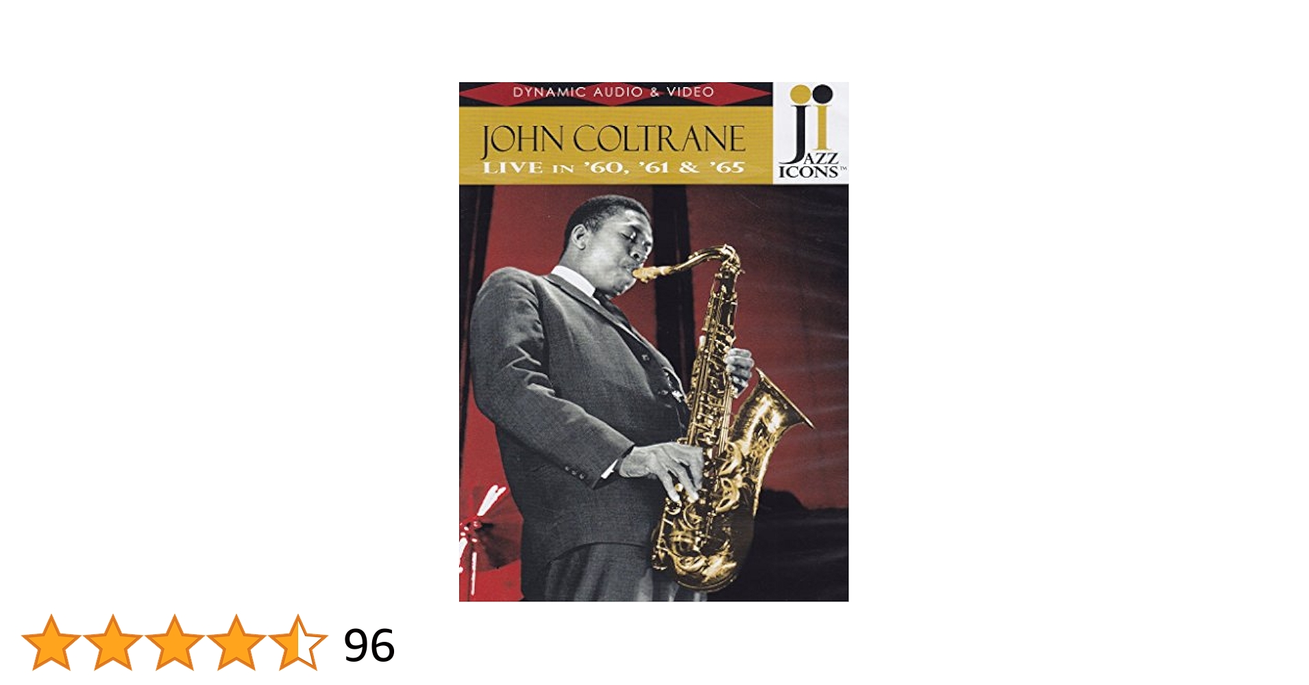 Amazon.co.jp: Jazz Icons: John Coltrane Live in 60 61 & 65
