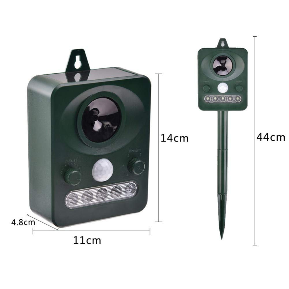 Cane Anti Sound Wave Barking Device Impermeabile Solar Repeller Animal Dog Outdoor Stop No Bark Control Training