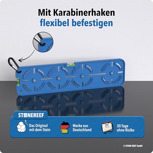 Bohrschablone Steckdose 68 mm mit Wasserwaage - Unterputzdose Bohrhilfe – Ansicht 6