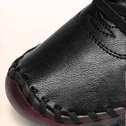 Flat Shoes for Women Soft Bottom Round Toe Flat Loafers Breathable Non-Slip Walking Shoes Mom Loafers Fall Winter Casual Shoe Comfortable Lightweight Walking Going Out Footwear3