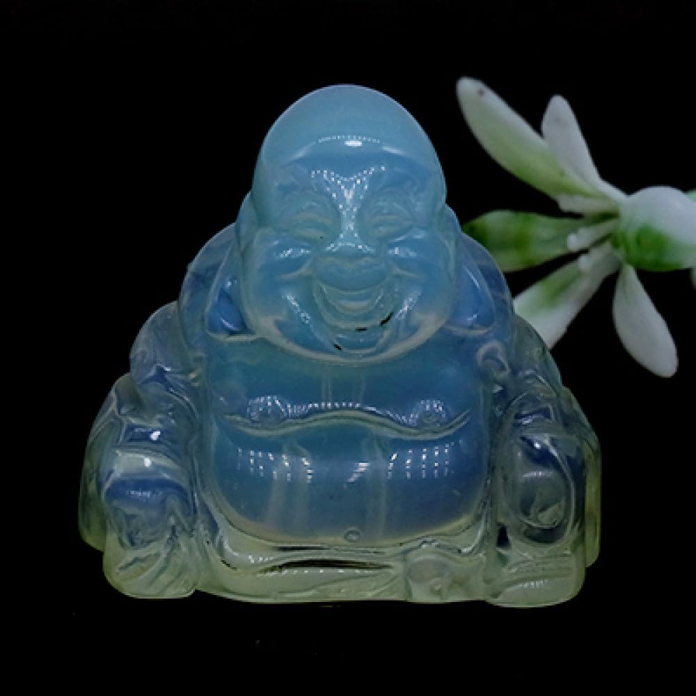 Bouddha en cristal rose pour déco de salle : sublimez votre espace de méditation