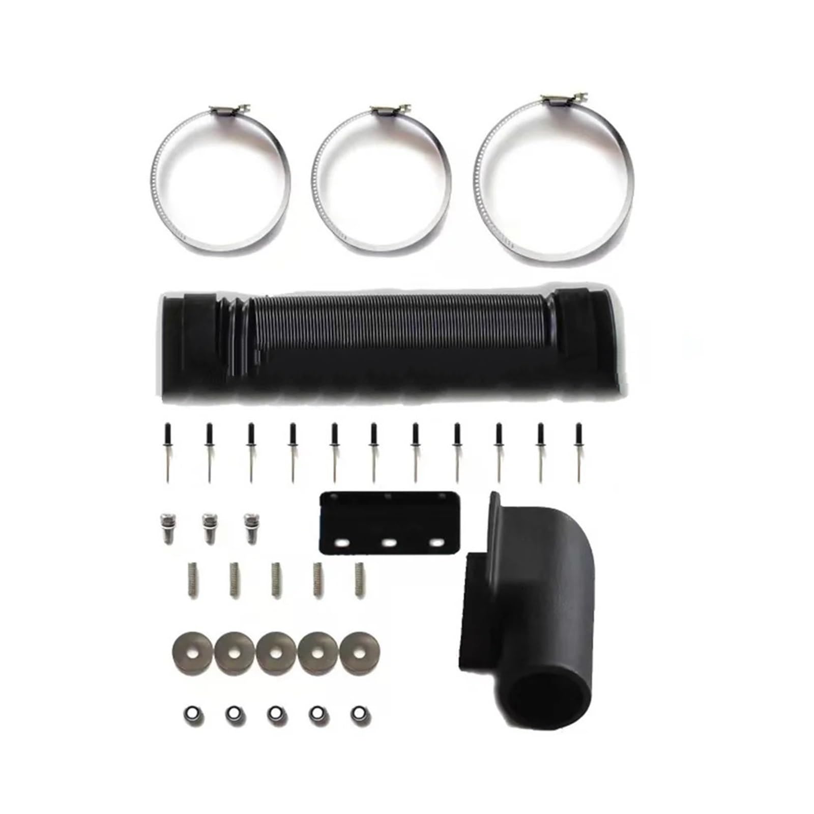 Wlotu Silnika Rura samochodowa Snorkel pasuje do wlotów powietrza Jeep Cherokee XJ LLDPE 1985.1-1995.1 Zestawy wlotu samochodu Maska samochodu Vent Scoop