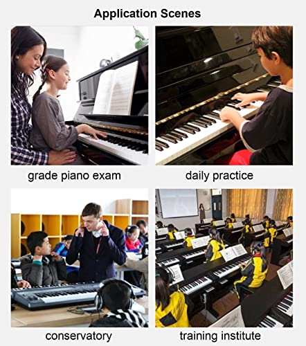 Piano numérique 88 touches clavier lesté piano haut-parleurs intégrés piano électrique pleine grandeur for adultes débutants avec triple pédale et connexion MIDI - Les Beatles, Paul McCartney, John Lennon, RIngo Starr, George Harrison Piano numérique 88 touches clavier lesté piano haut-parleurs intégrés piano électrique pleine grandeur for adultes débutants avec triple pédale et connexion MIDI – Image 7