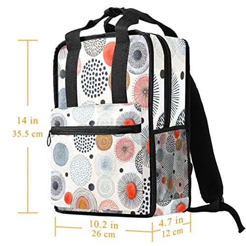 Sac à dos pour garçons motif géométrique grand compartiment enfant
