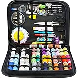 Sewing Kit for Adults with Sewing Supplies - 38-Color Sewing Thread, Needle and Thread Kit & Sewing...