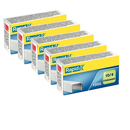 Preisvergleich Produktbild Rapid 24863000 Heftklammer (Nummer 10, Standard) 5000 Stück