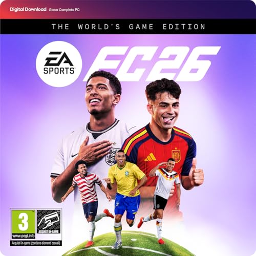 EA SPORTS FC 26 WORLD'S GAME Edition PCWin | Codice EA App | Videogiochi | Italiano
