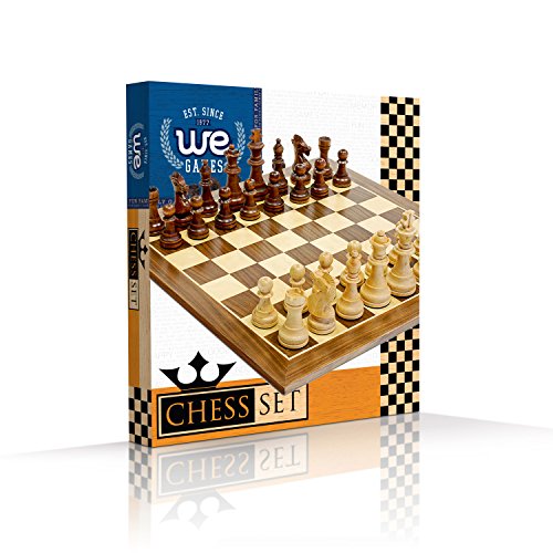Traditional Staunton Wooden Chess Set - 15 inch Wood Chess Board with 3.75 in. King miniatura 5