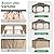 AMERLIFE 12' x 14' Heavy Duty Hardtop Gazebo with Double Metal Roof, Wood Gazebo with Privacy Curtains & Mosquito Netting, Outdoor Pavilion for Backyard, Garden & Patio, Brown