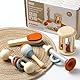 Kaisibum Musikinstrumente für Kinder, Montessori Percussion-Instrumente Set, Holz Baby Musikinstrumente, Musikspielzeug Von 3+ Jahre, Kinder Vorschulbildung