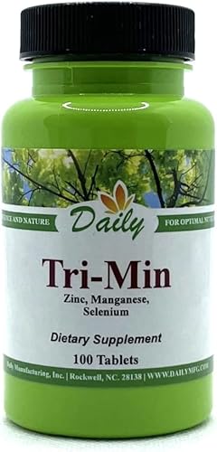 Daily Manufacturing Tri-Min (quelatos de aminoácidos de manganeso, selenio y zinc)