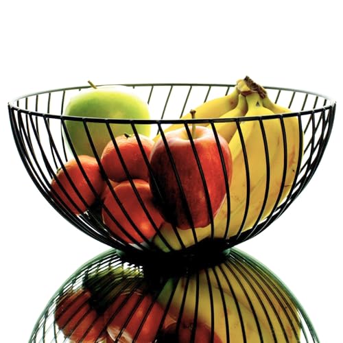 La mejor selección de Fruteros disponible en línea. 42 BRANG Frutero Bowl de acero inoxidable color negro ideal para fruta, pan o huevos