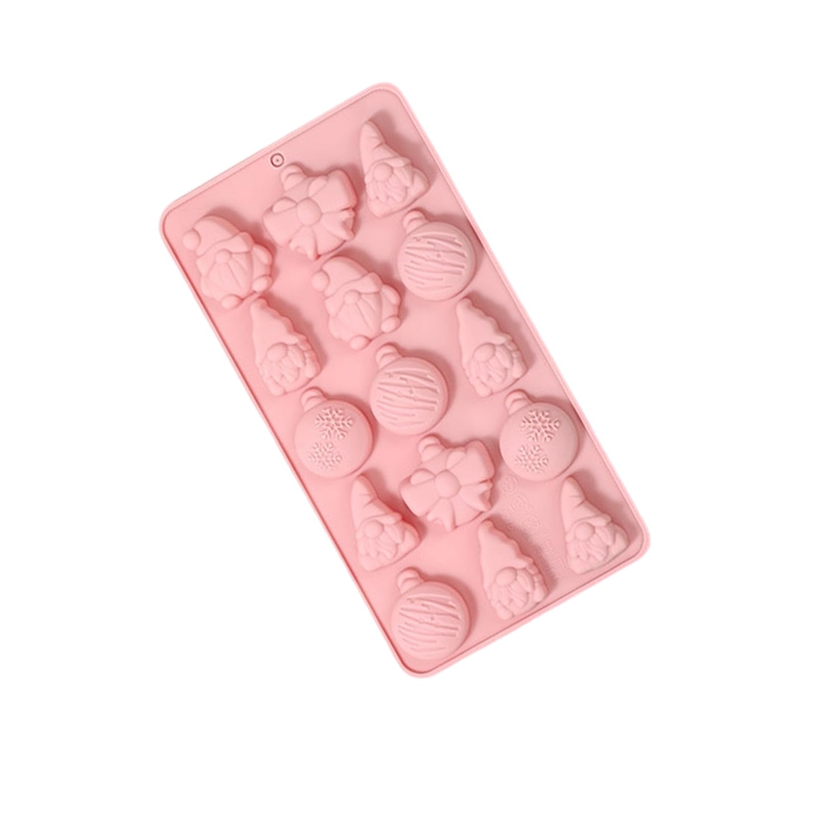APGLSXY Santa Cookie Molds with Heat Resistance Dishwasher Safe Silicone for Festival Baking and Family Projects Christmas Tree Silicone Molds