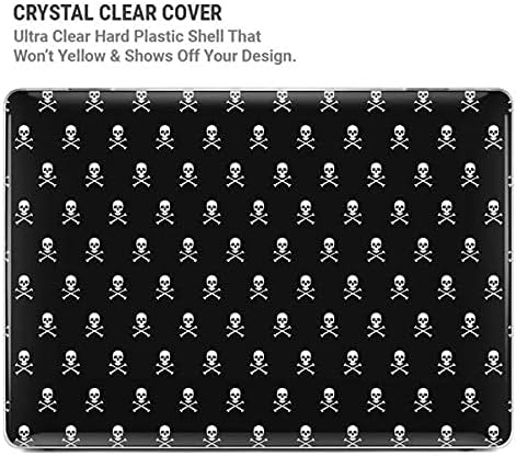 Skinit Case + Skin Compatible with MacBook Pro 16in (2019-20) Originally Designed Skull and Crossbones (White) Design