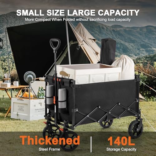 Steel Garden Cart with Removable Sides