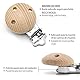 RUBY 10 Stücke Schnullerclip, Natur Schnullerclips Holz Schadstofffrei, Baby Schnuller Clips, Dummy Clip Halter FüR Baby Und Kind (10Stücke-n)