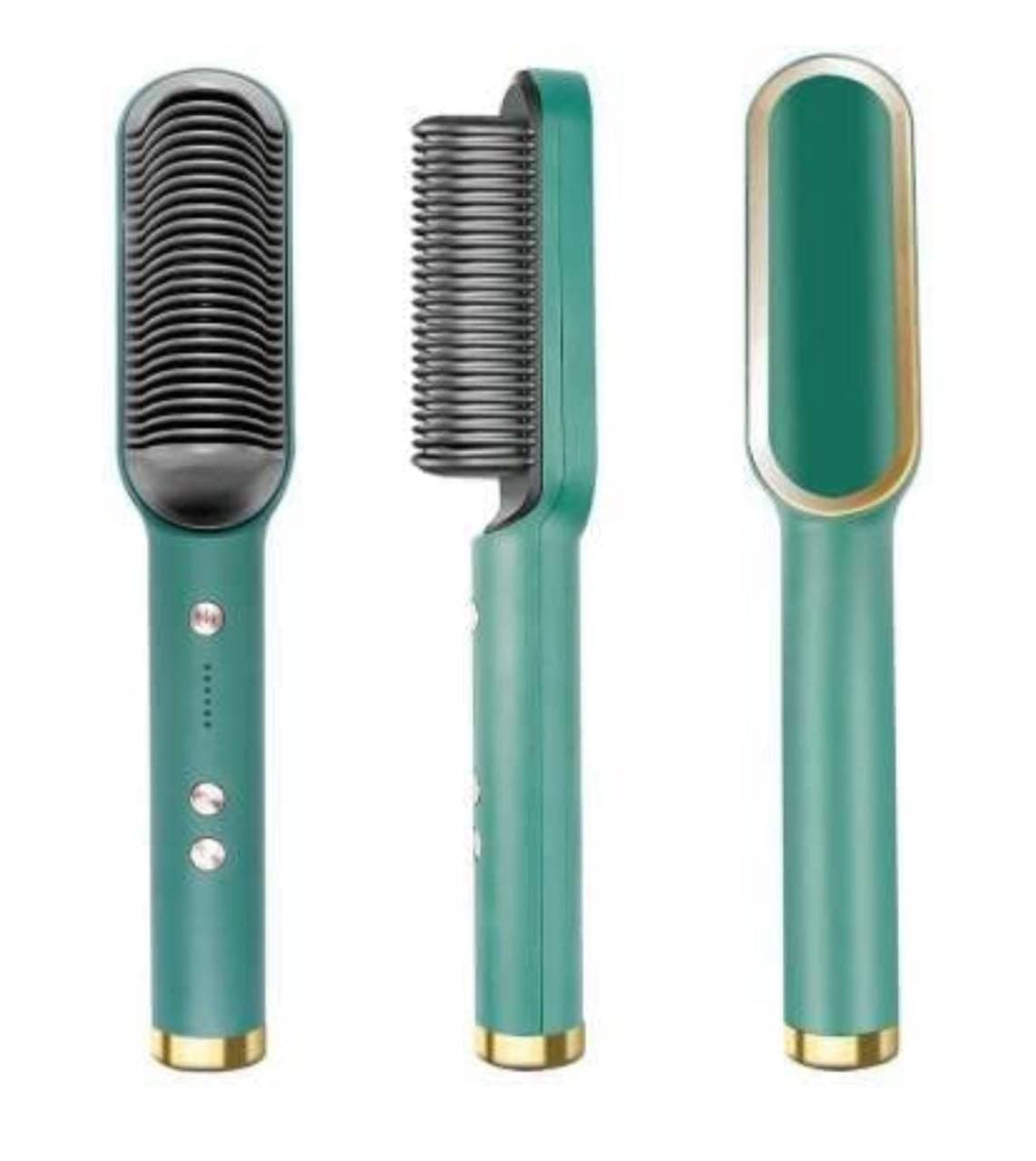 Smart Enterprise S P International Trading Hair Straightener Comb For Women&Men,Hair Styler,Straightener Machine Brush Hair Straightener Comb For Women&Men,Hair Styler Machine Brush (Green)