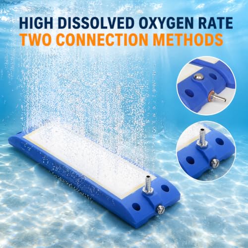 Image of Yosoo Health Gear Fish Air Stone Micro Bubble Oxygen Diffuser, Dual Installation Aquarium Nano Air Stone Bar with 7mm Connector, Bubble Diffuser Bar for Air Pump Aquarium and Fish