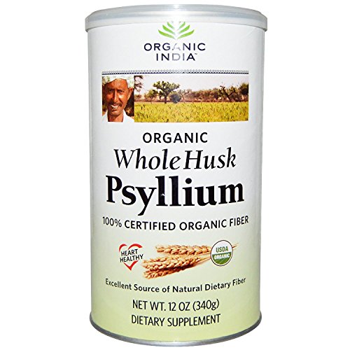 Organic India, Psyllium, Whole Husk, 12 oz (340 g) - 2pc