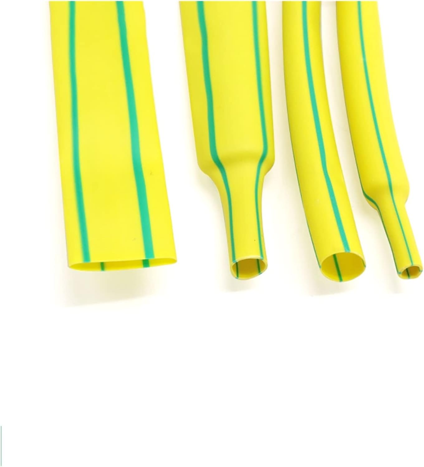 Heat Shrink Tubing,Shrink Tubing 1pcs 10-200M Heat Shrink Tubing 2:1 Ratio Yellow Green Electric Insulation Heat Shrink Wrap Cable Sleeve Insulation Heat Shrink Tube(120mm*200m)