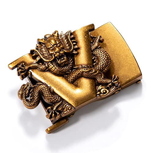 Barry.Wang Black Belt Men Genuine Leather Ratchet Automatic Buckle Belts 1 3/8" Strap Wedding Business Party Trim to Fit4