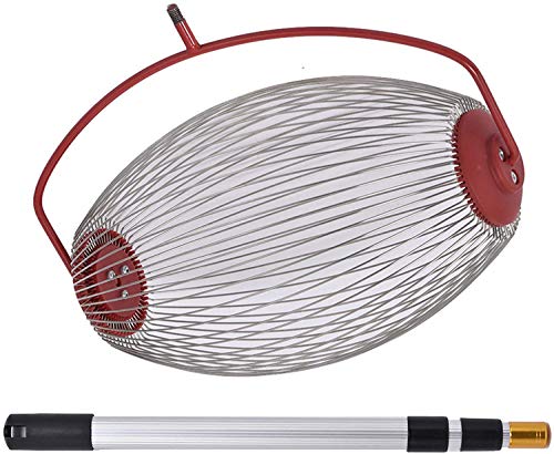 Nut Roller for Acorns Rake,Pecan Picker Upper with Sweet Gum Ball Golf Collector