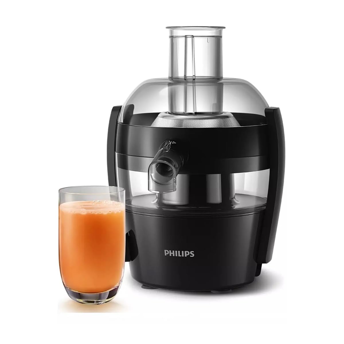 Philips Viva Collection HR1832/00 1.5-Litre Juicer, Ink Black, 500 Watts