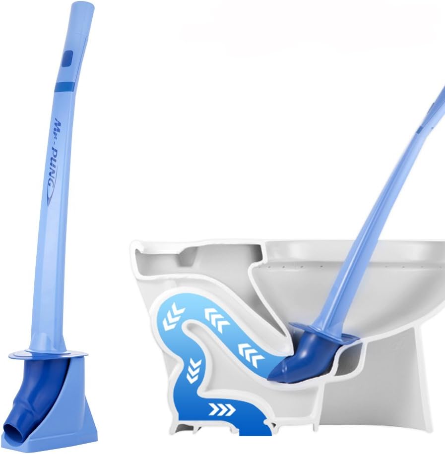 MR-PUNG Toilet Plungers & Co2 Cylinders 1Box (10 pcs) & Simple English User Guide