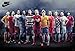 O-6816 All Star Football- Cristiano Ronaldo, Neymar, Wesley Sneijder- 2013 -Soccer Football Poster Size 24"x35"inch. Rare New - Image Print Phot