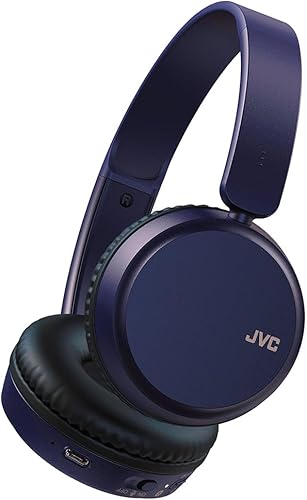 JVC Auriculares inalámbricos de graves profundos, Bluetooth 5.2, ecualizador integrado (bajoclaronormal), conexión multipunto, compatible con