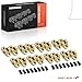 A-Premium 16PC Aluminum Roller Rocker Arms Kit 1.5 Ratio 7/16