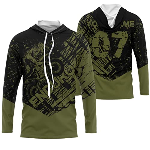 Personalized Enduro Jersey UPF30+ Mountain Off-Road Motocross Adult&Kid Extreme Dirt Bike Jersey| NMS697
