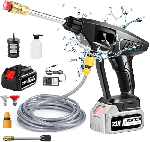 Rondella ad alta pressione senza fili, pistola ad acqua ad