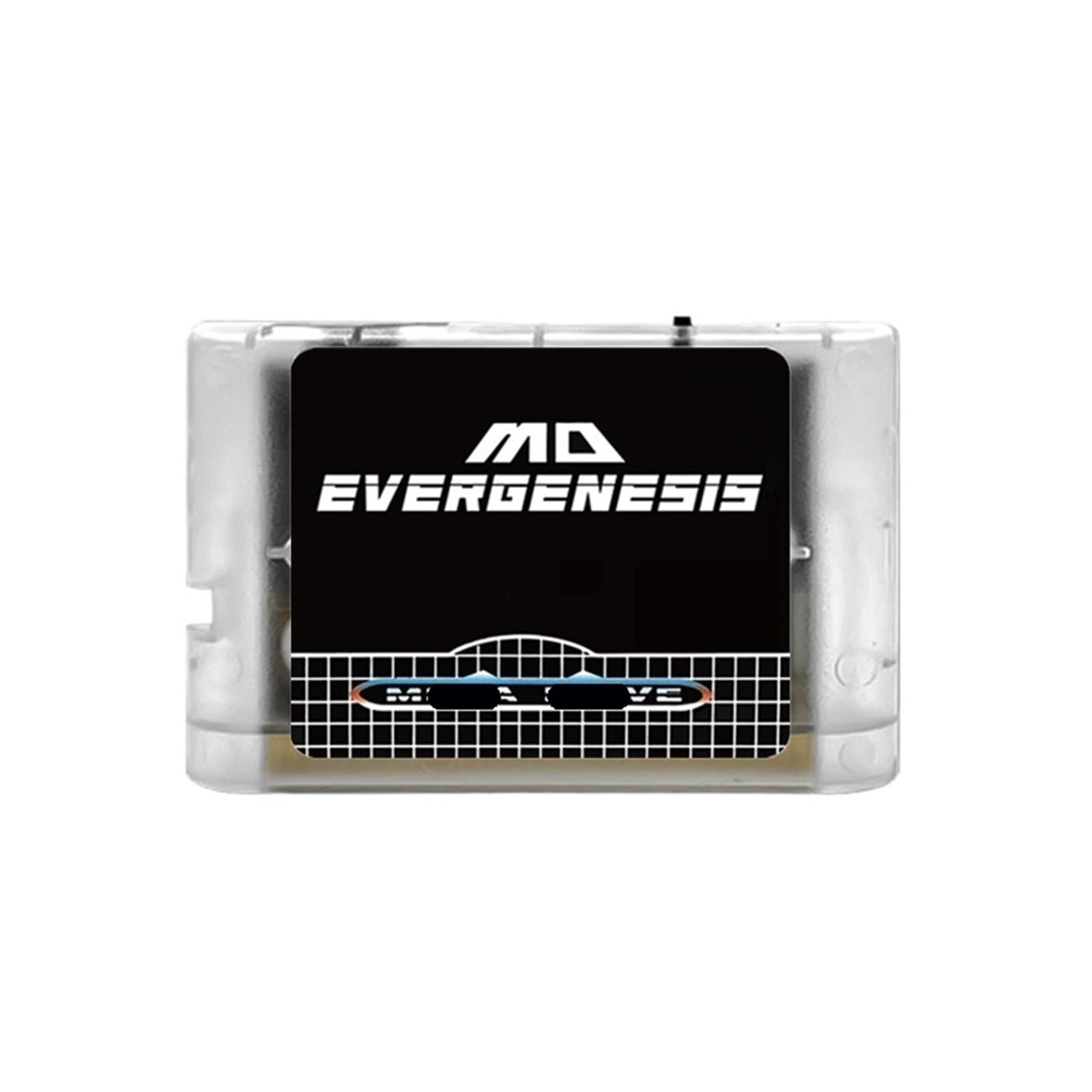 Cartuccia Di Gioco EDMD 3000 In 1 Con Scheda Mini SD Da 4 GB - Compatibile Con SEGA Genesis Mega Drive MD, Scheda Flash For Giochi Retrò For Giochi Classici A 16 Bit(White)