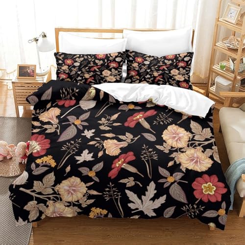 Housse de couette microfibre ultra douce de qualité supérieure style baroque - 3