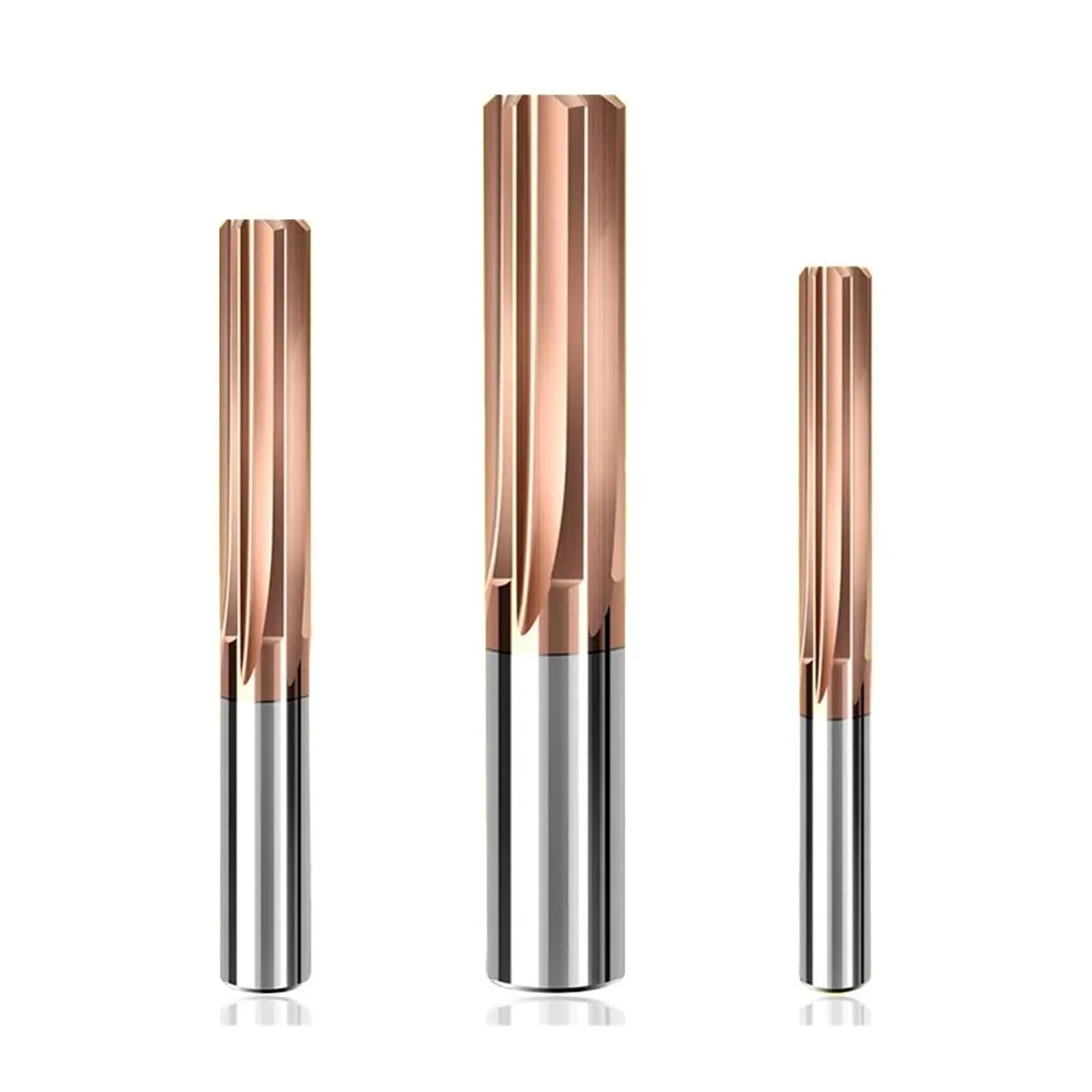 BB-Reibahle Mit Gerader Nut, 1–20 Mm, Vollhartmetall-H7-beschichtetes