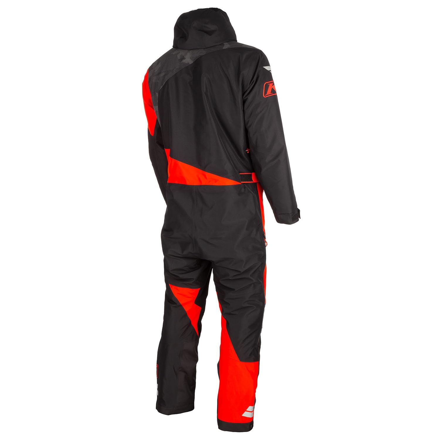 KLIM Men's Railslide One-Piece Insulated Gore-Tex Snowmobile Suit Size Short Large - Black - Fiery Red