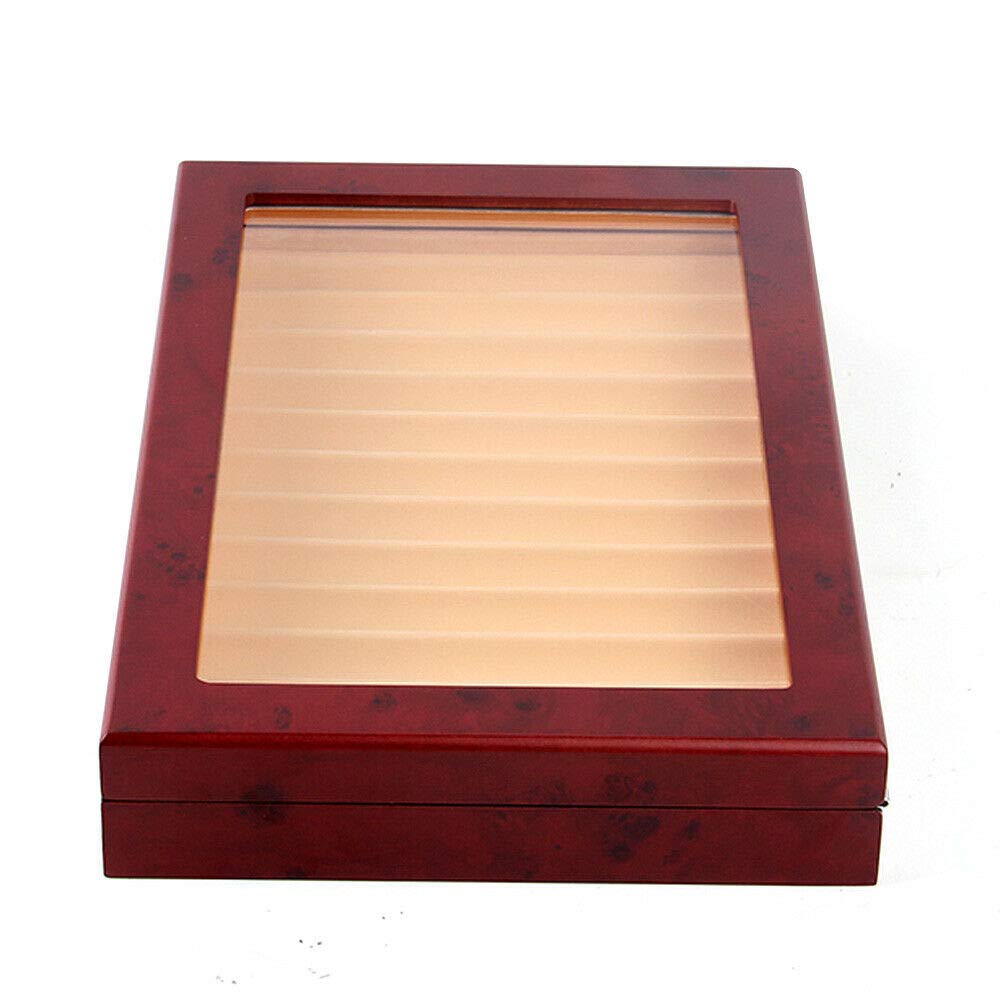 Tekendoos 27x15x8cm 3 vakken beukenhout bij Delo