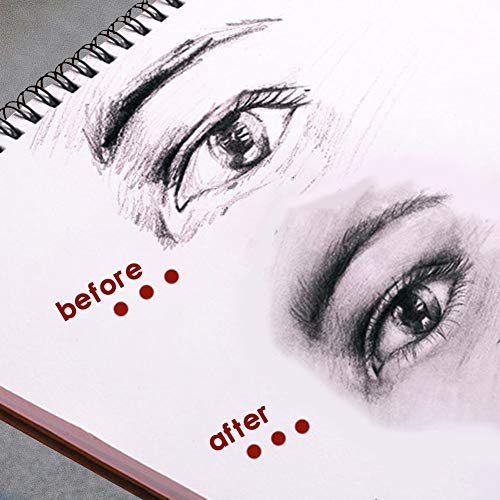 image for N NOROCME Norocme 12 PCS Blending Stumps and Tortillions Paper Art Ble