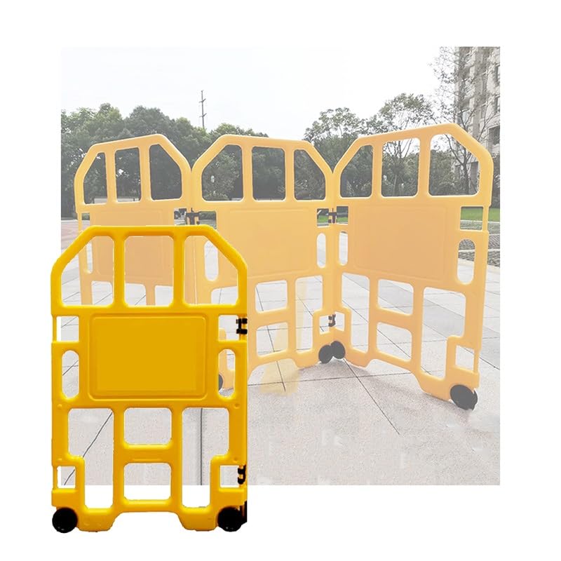 Portail de sécurité portable et barrière de circulation pour chantier